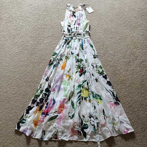 BNWT Aje Introspect High Neck Midi Dress - Size AU 4 / US 0 - Picture 13 of 14